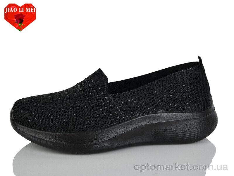 Купить Сліпони жіночі A6-1 Jiao Li Mei чорний, фото 1