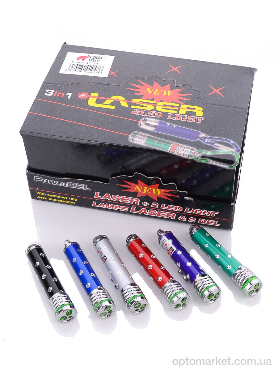 Купить Дитячі товари A60006 mix Лазерна указка 24шт/кор LOOK&BUY, фото 1