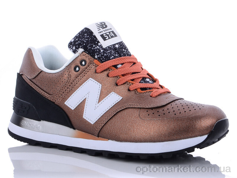 Купить Кросівки чоловічі A6012-2 N.w balance бронзовий, фото 2