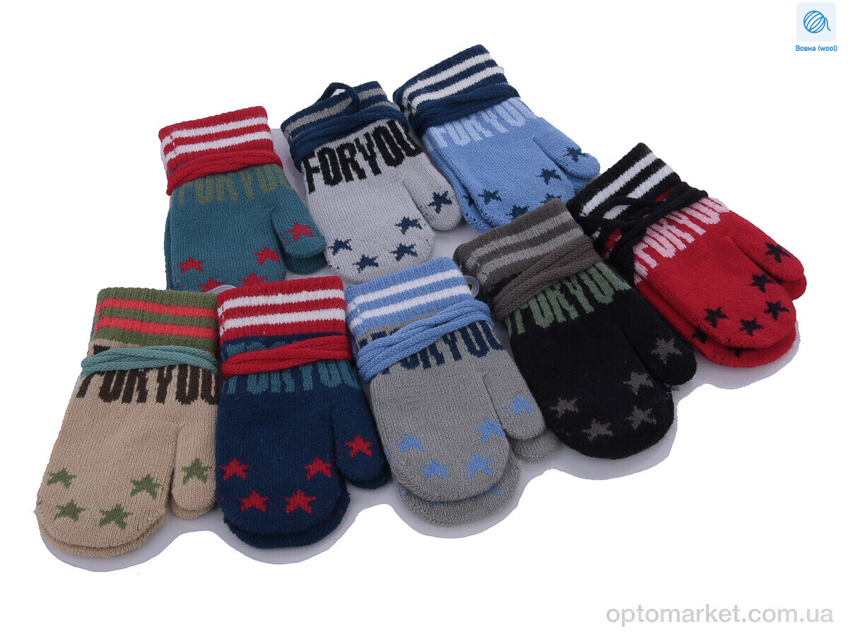 Купить Рукавиці дитячі A604L mix Атюша мікс, фото 1