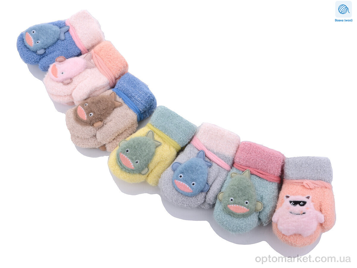 Купить Рукавиці дитячі A605 mix Rubi мікс, фото 1