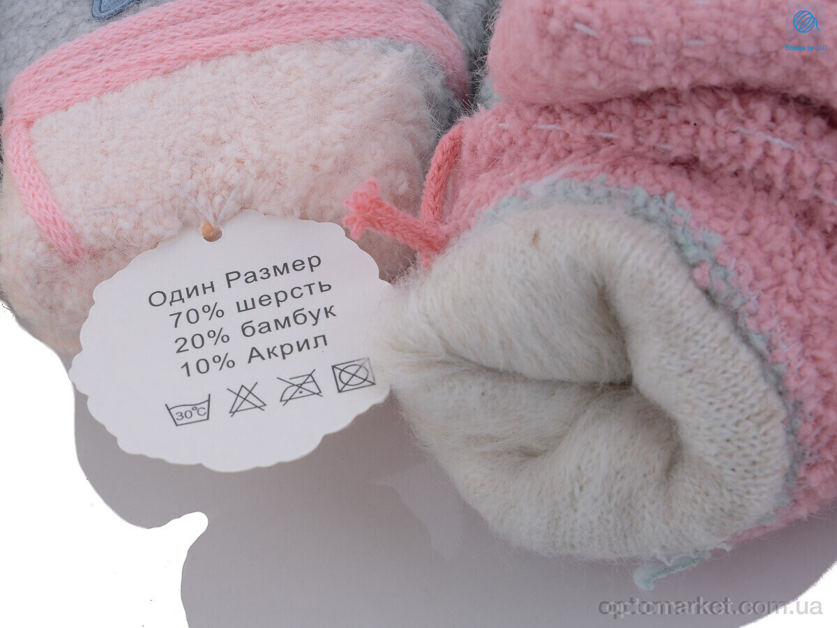 Купить Рукавиці дитячі A605 mix Rubi мікс, фото 2