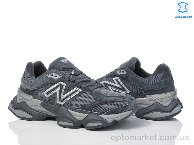 Купить Кросівки чоловічі A606-38 N.w balance сірий, фото 2