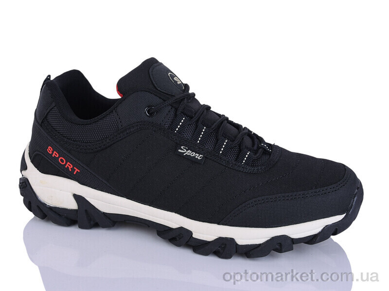 Купить Кросівки чоловічі A613-1 KMB чорний, фото 1