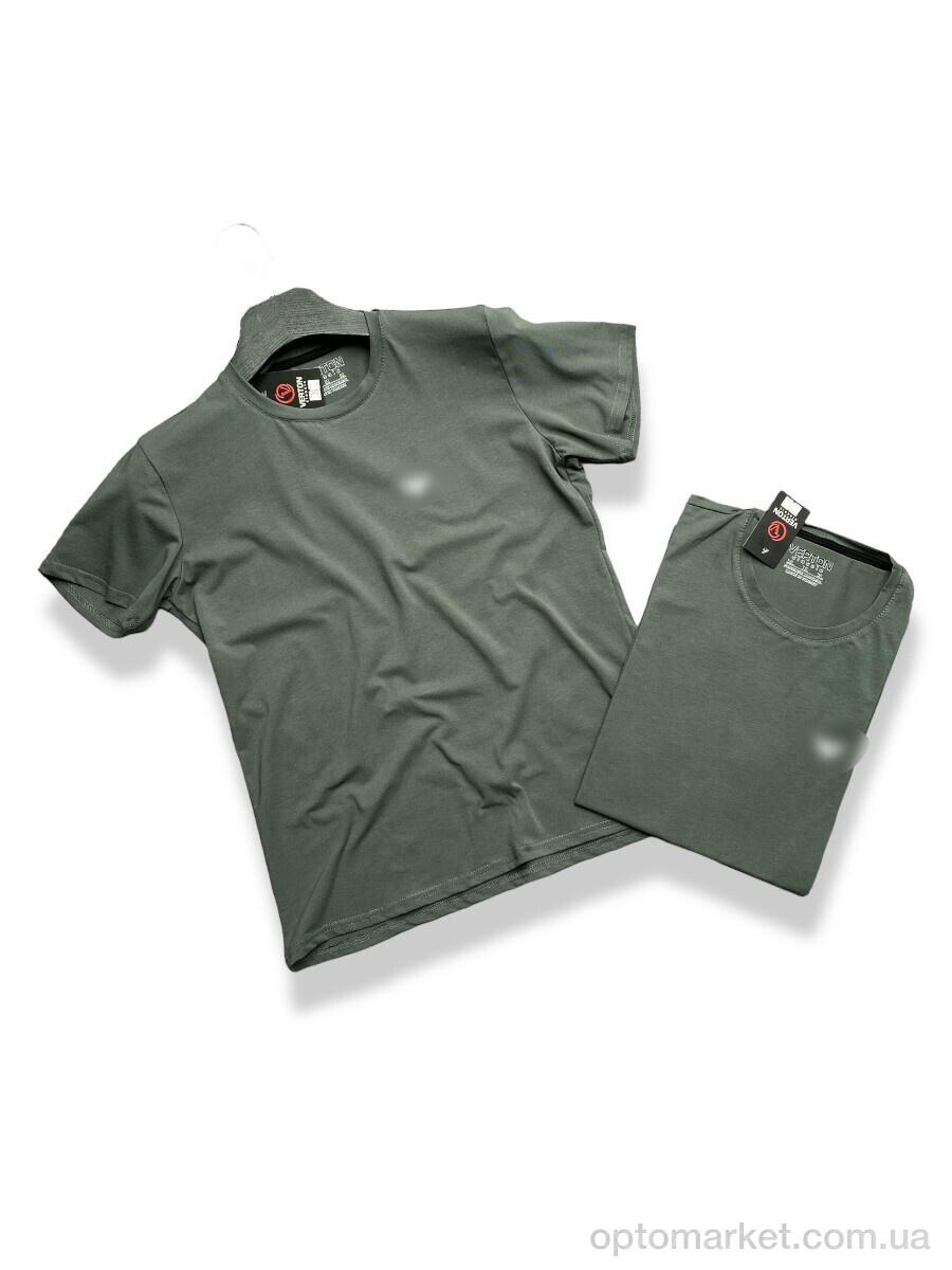 Купить Футболка чоловічі A6 A.mani хакі, фото 1