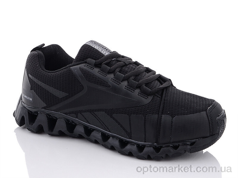 Купить Кросівки чоловічі A646-1 R.ebok чорний, фото 2