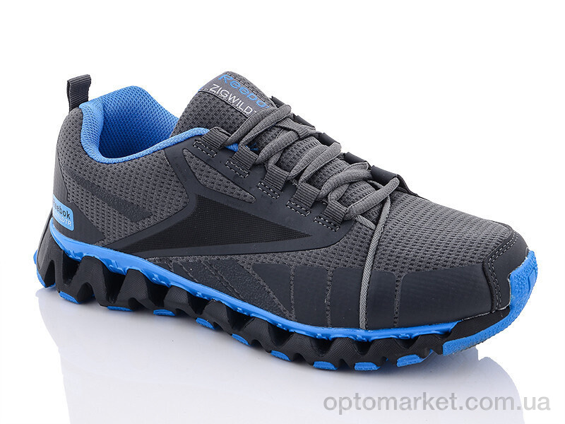 Купить Кросівки чоловічі A646-3 R.ebok сірий, фото 2