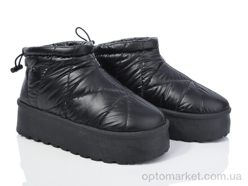 Купить Дутики жіночі A65-1 Love-L&M-ZDW чорний, фото 1