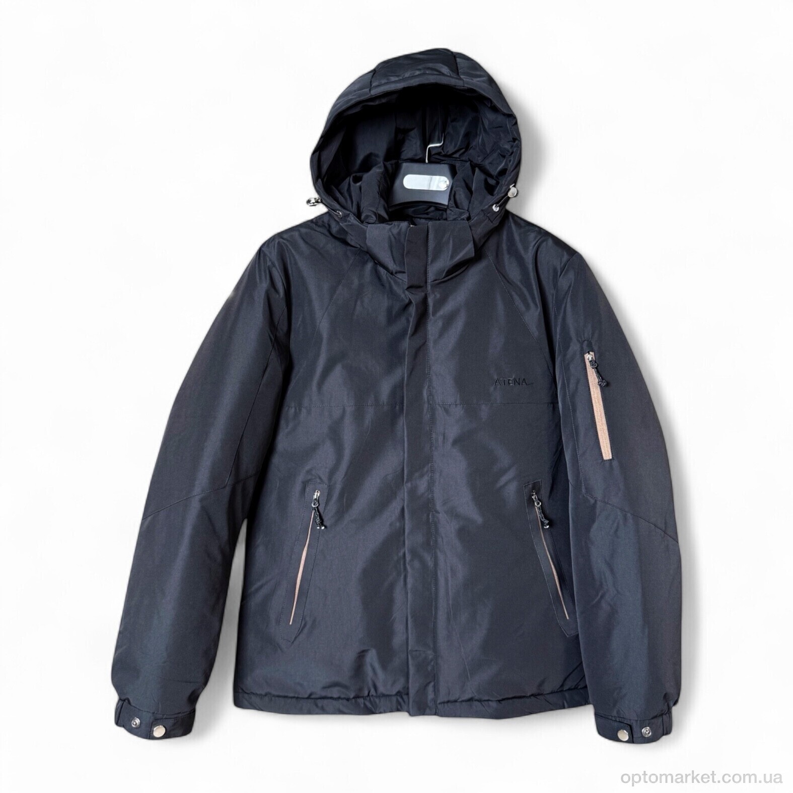 Купить Куртка чоловічі A650 black ATE Design чорний, фото 1