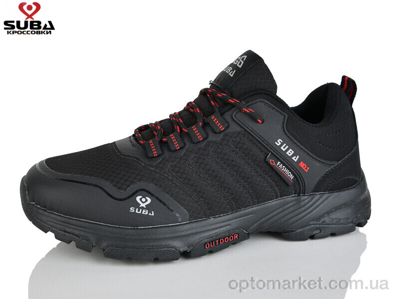 Купить Кросівки чоловічі A6580-2 термо Suba чорний, фото 1