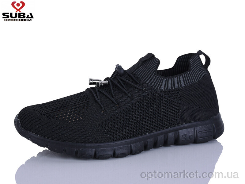 Купить Кросівки чоловічі A6595-1 піна Suba чорний, фото 1
