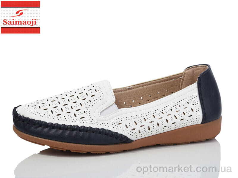 Купить Туфлі жіночі A66-2 Saimaoji білий, фото 1