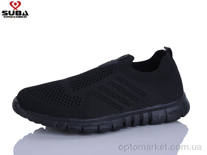 Купить Кросівки чоловічі A6600-1 Suba чорний, фото 1