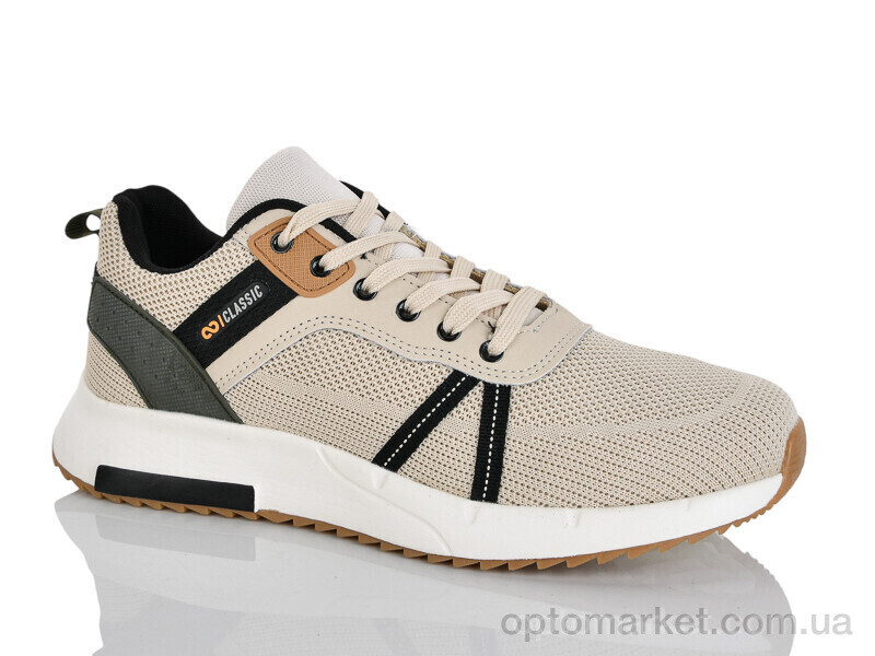 Купить Кросівки чоловічі A6602-12 KMB бежевий, фото 1