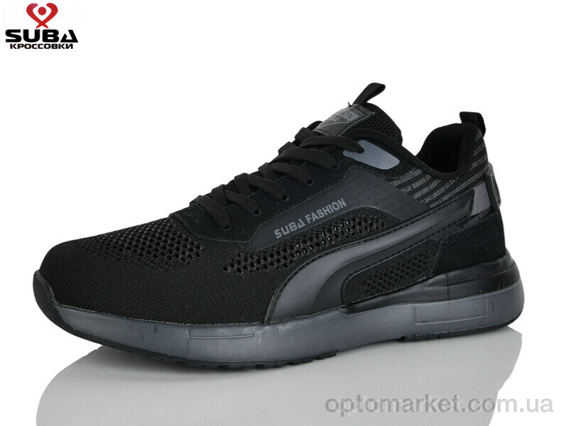 Купить Кросівки чоловічі A6611-1 Suba чорний, фото 1