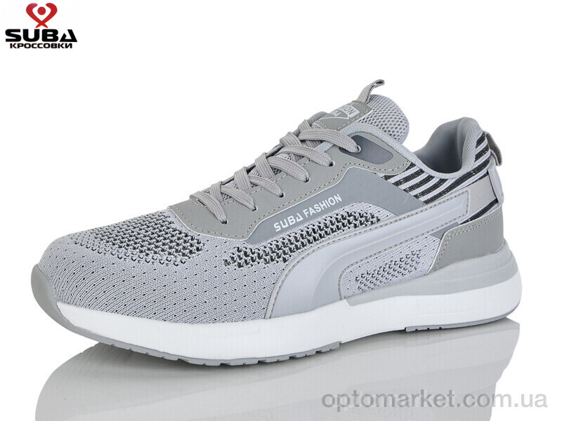 Купить Кросівки чоловічі A6611-6 Suba сірий, фото 1