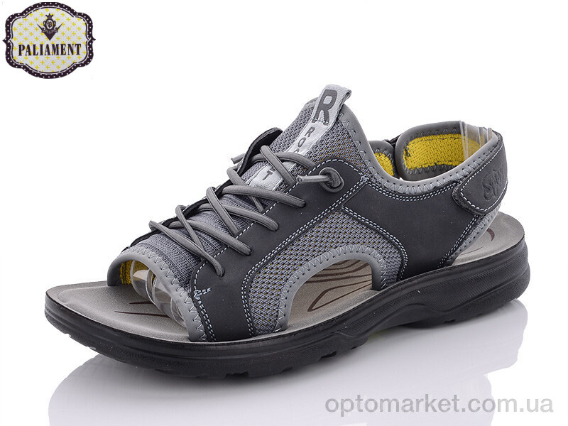 Купить Сандалі чоловічі A662-7 Paliament сірий, фото 1