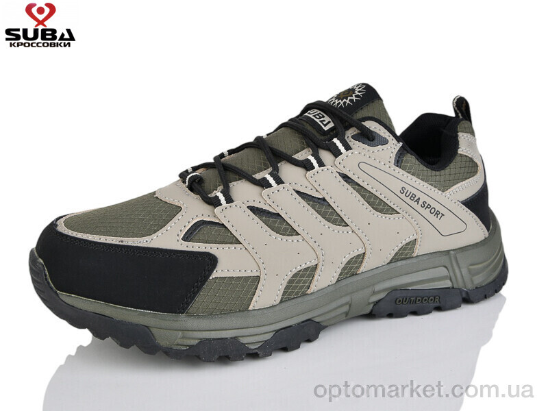 Купить Кросівки чоловічі A6620-9 термо Suba зелений, фото 1