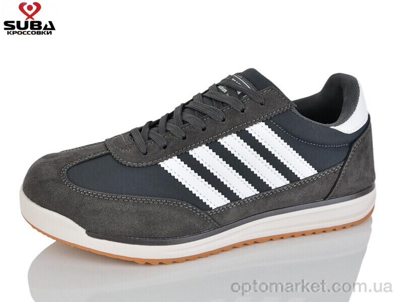 Купить Кросівки чоловічі A6621-4 піна Suba сірий, фото 1