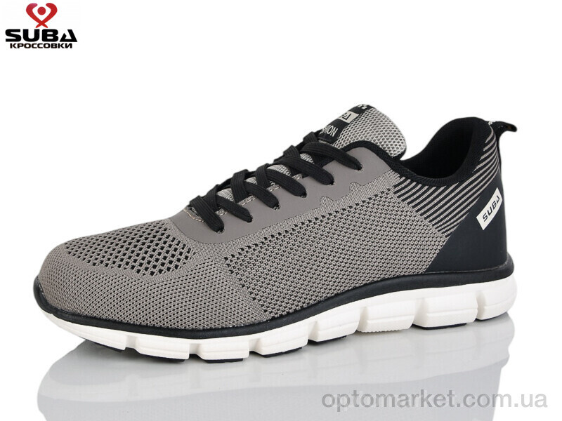 Купить Кросівки чоловічі A6623-7 піна Suba коричневий, фото 1