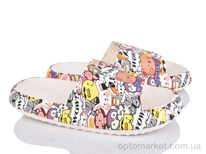 Купить Шльопанці жіночі A668-5 Dageni бежевий, фото 1