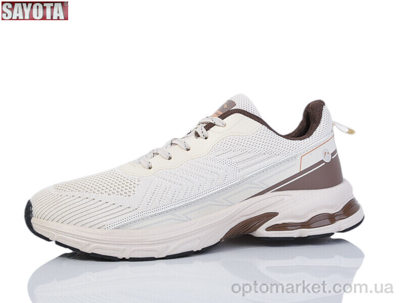Купить Кросівки чоловічі A671-3 Sayota бежевий, фото 1