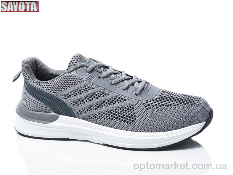 Купить Кросівки чоловічі A672-6 Sayota сірий, фото 1