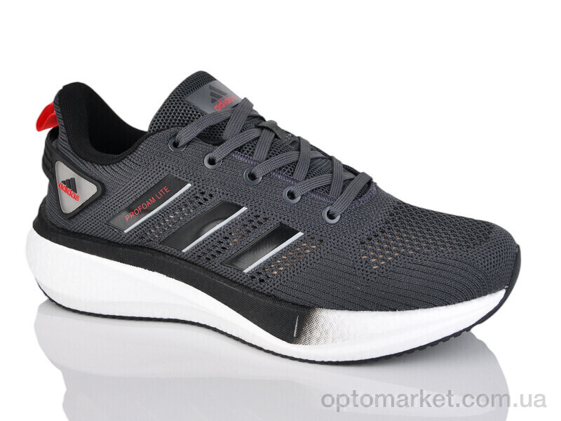 Купить Кросівки чоловічі A680-2 A.idas сірий, фото 2