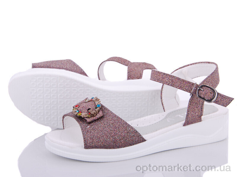 Купить Босоніжки дитячі A6803-4 M.L.V. бронзовий, фото 1