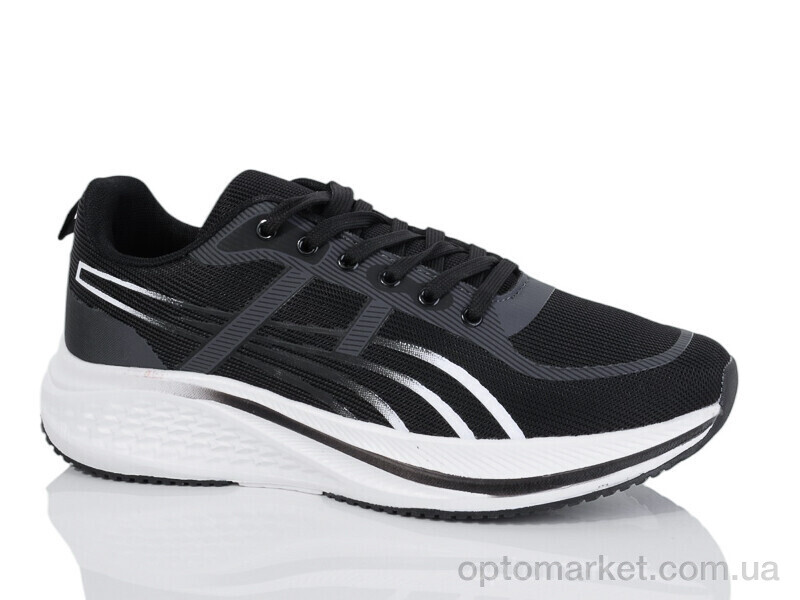 Купить Кросівки чоловічі A681-1 KMB чорний, фото 1