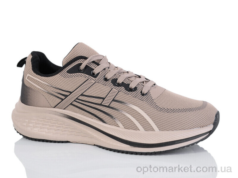 Купить Кросівки чоловічі A681-7 KMB бежевий, фото 1