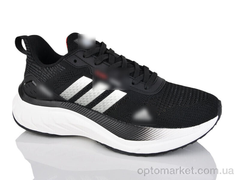 Купить Кросівки чоловічі A682-2 A.idas чорний, фото 1