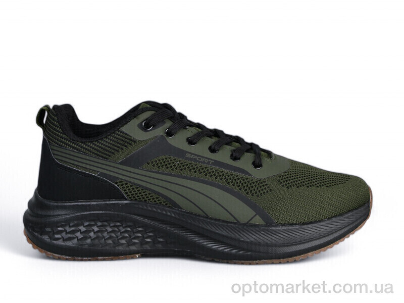 Купить Кросівки чоловічі A682-6 KMB хакі, фото 1