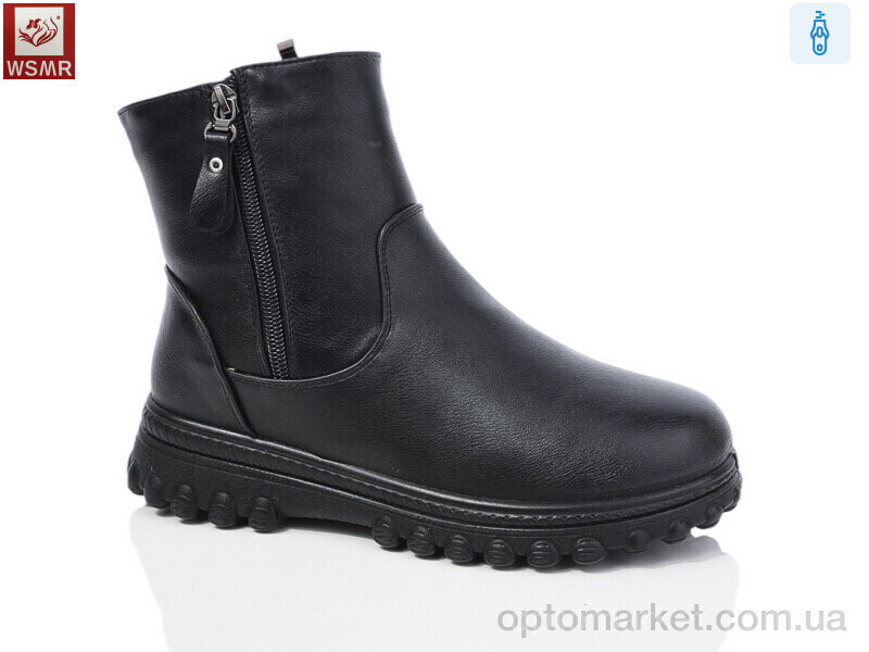 Купить Черевики жіночі A70 WSMR чорний, фото 1