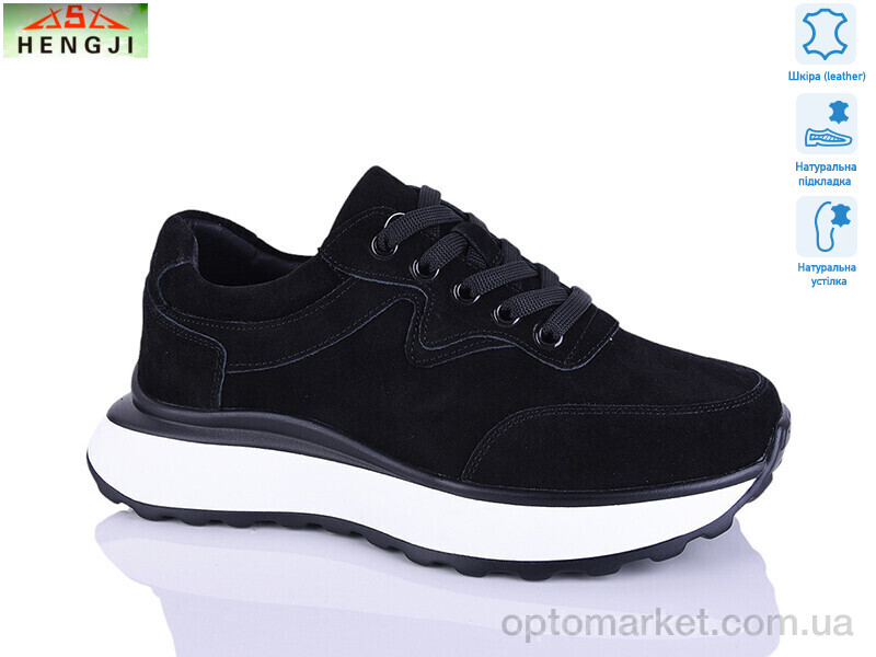 Купить Кросівки жіночі A725-7 Hengji чорний, фото 1