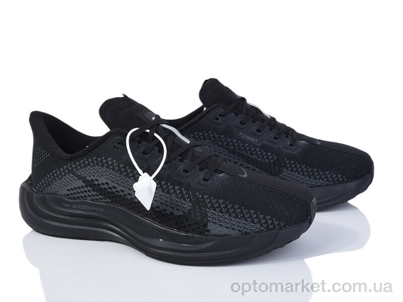 Купить Кросівки чоловічі A7261-1 N.ke чорний, фото 2