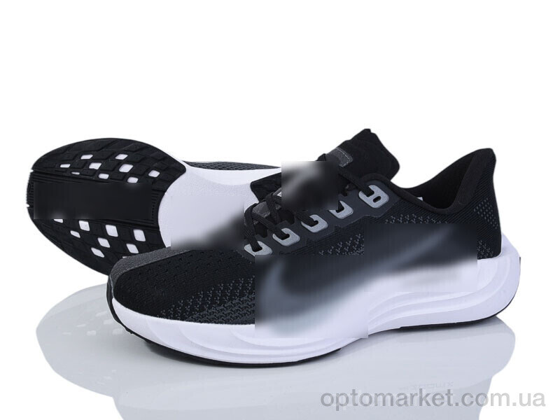 Купить Кросівки чоловічі A7261-3 N.ke чорний, фото 1