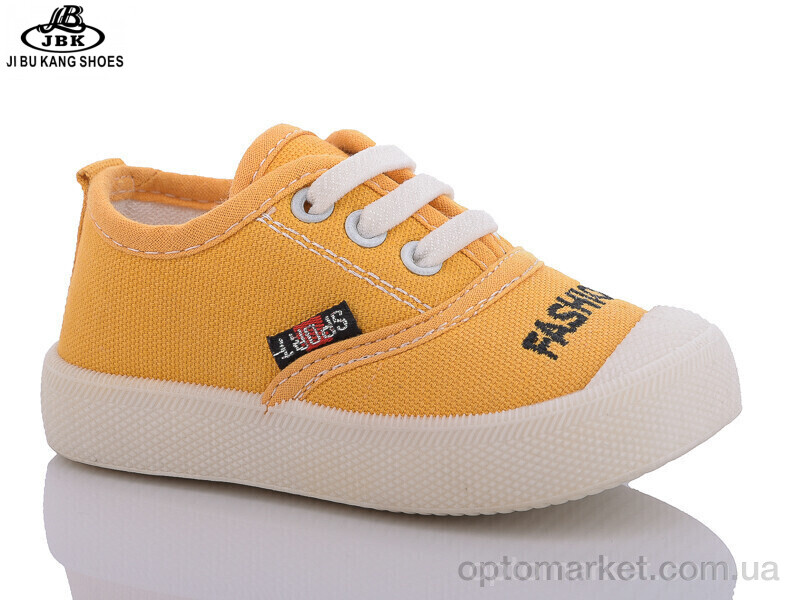 Купить Кросівки дитячі A736-5 yellow Jibukang жовтий, фото 1