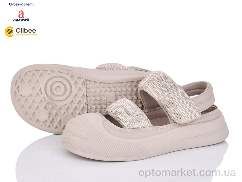 Купить Босоніжки дитячі A76309 beige Apawwa бежевий, фото 1