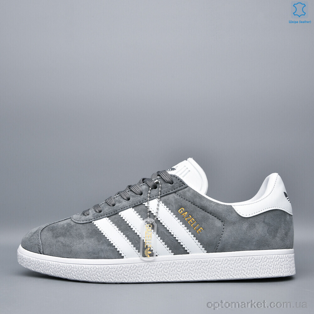 Купить Кросівки чоловічі A7676-2 A.idas сірий, фото 3