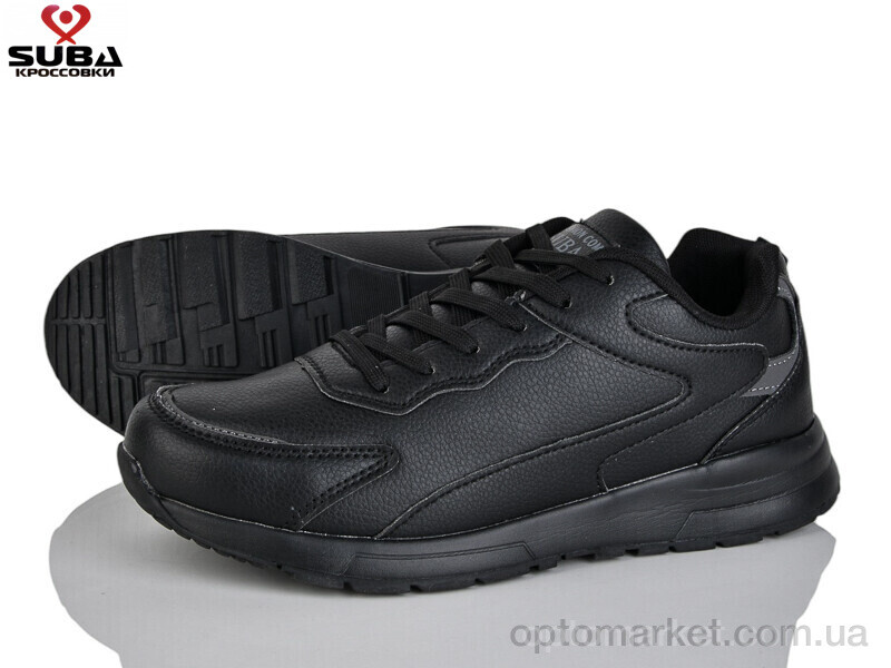 Купить Кросівки чоловічі A7696-01 піна Suba чорний, фото 1
