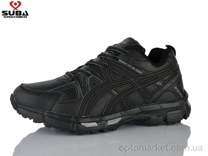 Купить Кросівки чоловічі A7698-01 піна Suba чорний, фото 1