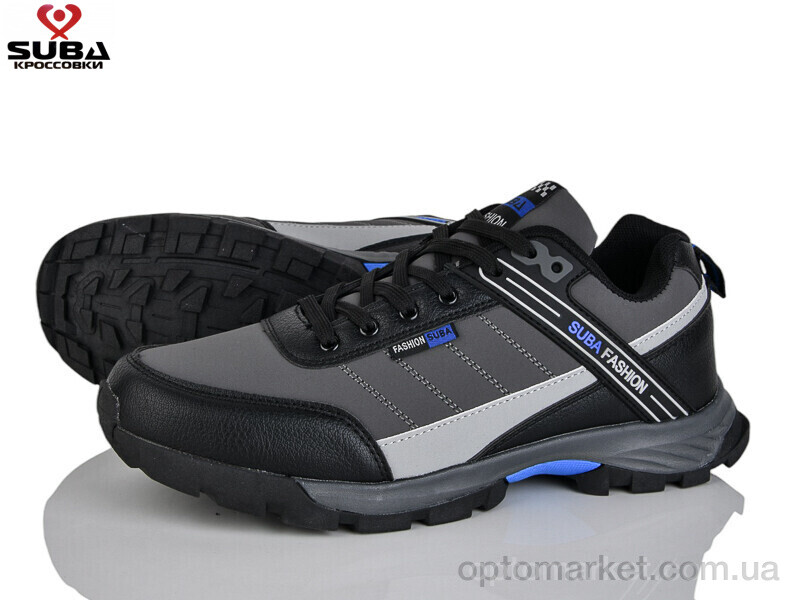 Купить Кросівки чоловічі A7711-04 піна Suba сірий, фото 1