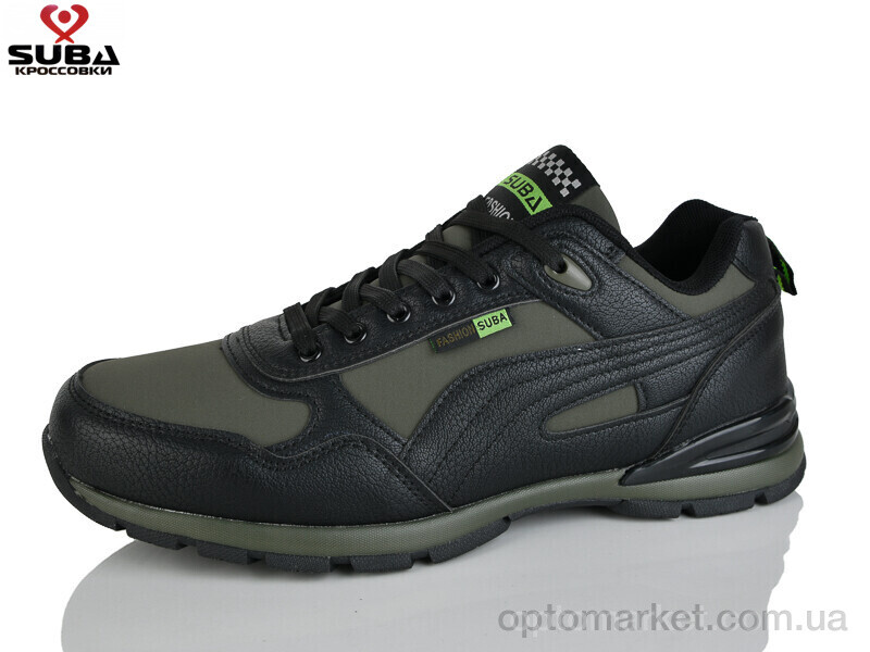 Купить Кросівки чоловічі A7722-9 піна Suba зелений, фото 1