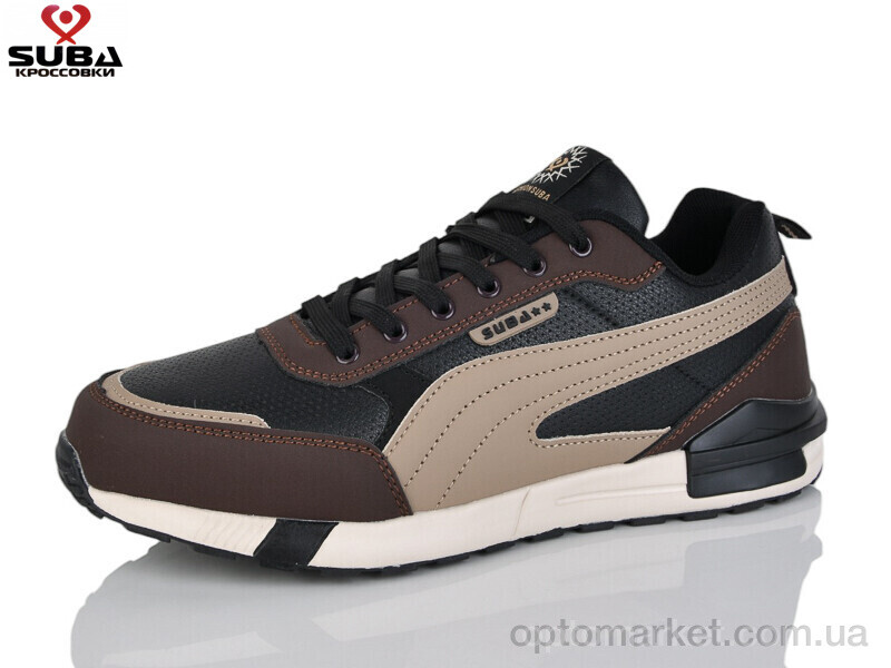 Купить Кросівки чоловічі A7725-07 піна Suba чорний, фото 1