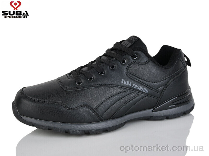 Купить Кросівки чоловічі A7726-01 піна Suba чорний, фото 1