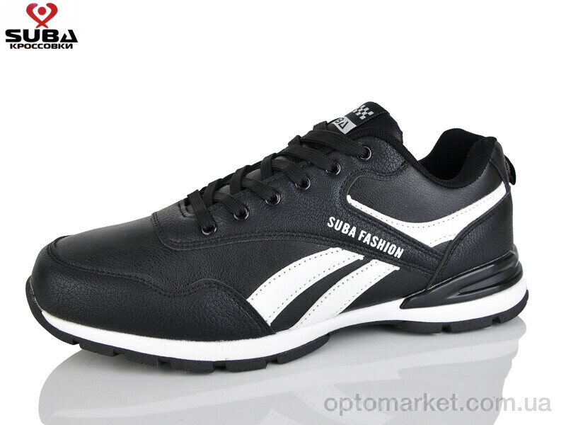 Купить Кросівки чоловічі A7726-2 піна Suba чорний, фото 1