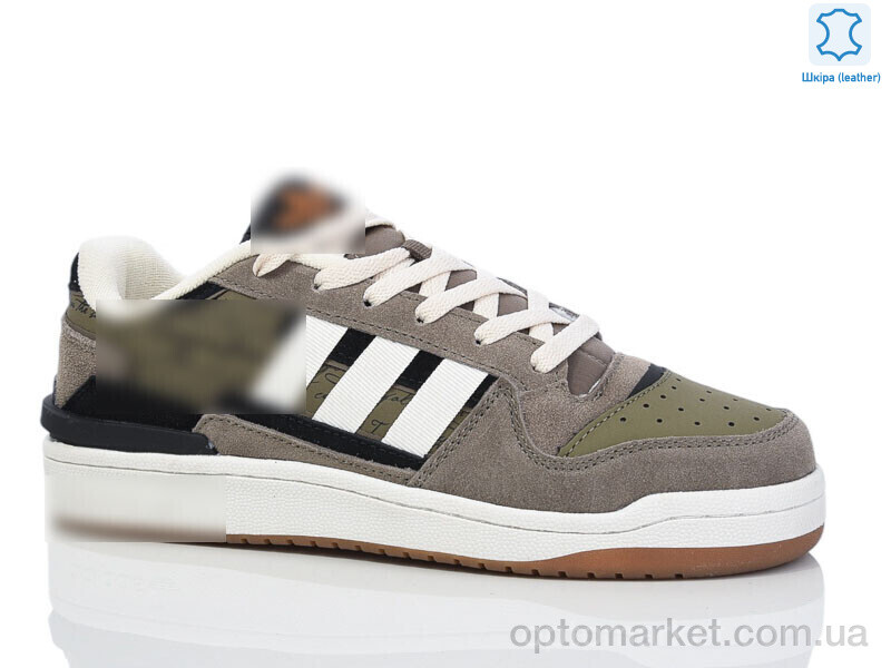 Купить Кросівки чоловічі A773-19 A.idas хакі, фото 1
