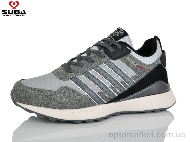 Купить Кросівки чоловічі A7730-6 піна Suba сірий, фото 1