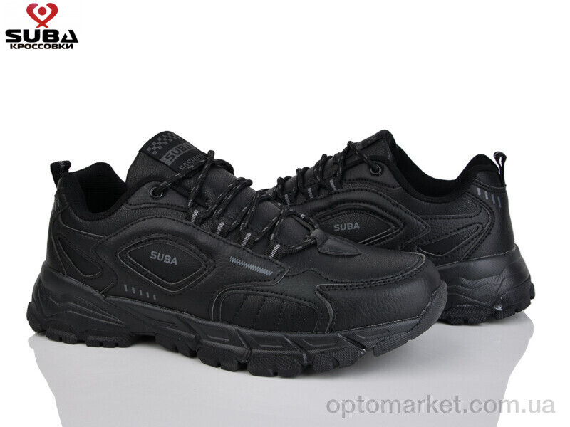 Купить Кросівки чоловічі A7736-01 піна Suba чорний, фото 1